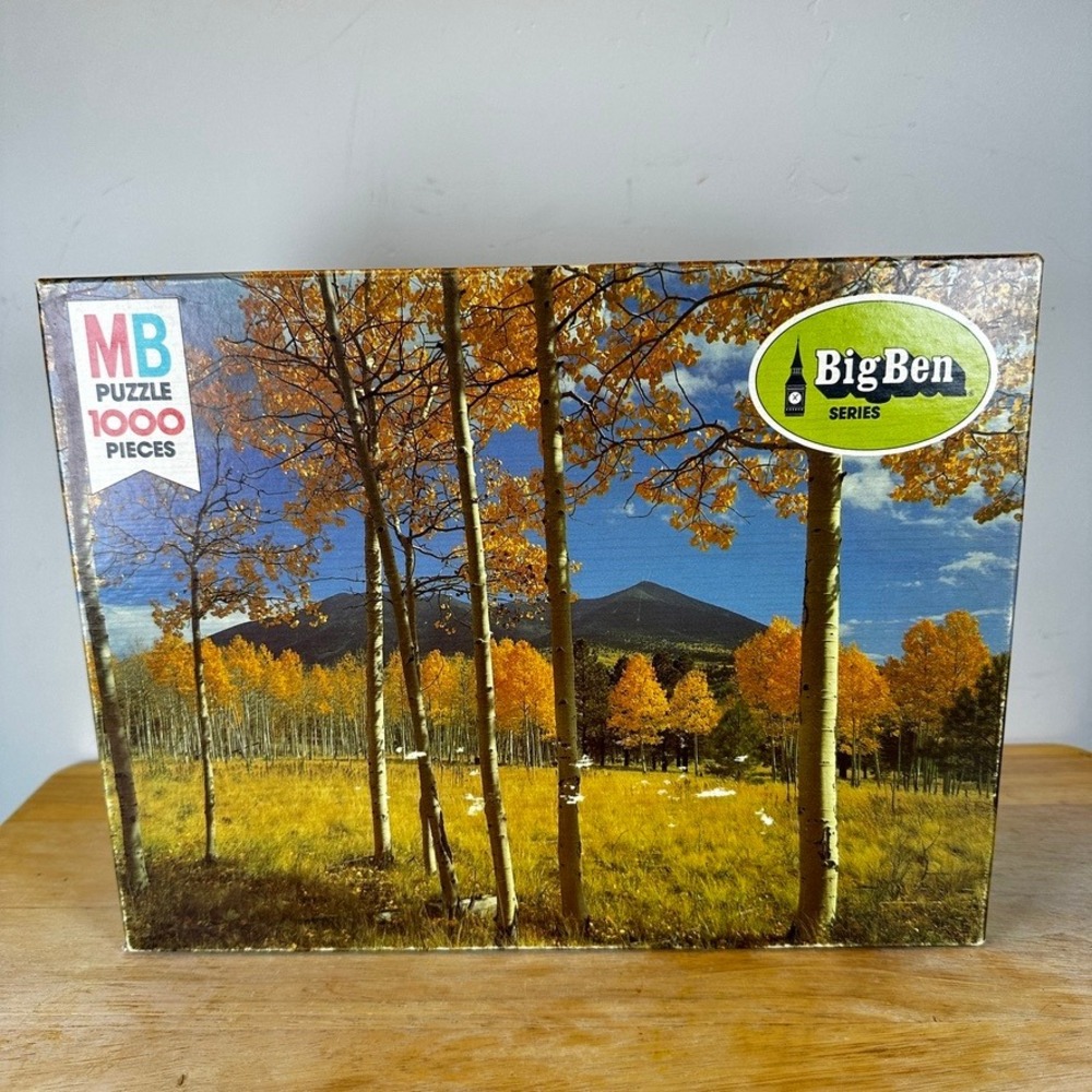 Vintage Milton Bradley Big Ben Series Puzzle 4962 San Francisco Peak Arizona NEW